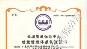 ISO9001:2008质量管理体系认证